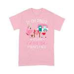 Flamingo Shirt Camper If Im Drunk Its My Camping Friends Fault Flamingo - Scotstee Shop