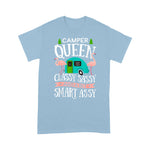 Flamingo Shirt Camper Queen Classy Sassy Smart Assy - Scotstee Shop