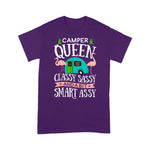 Flamingo Shirt Camper Queen Classy Sassy Smart Assy - Scotstee Shop