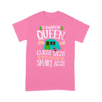 Flamingo Shirt Camper Queen Classy Sassy Smart Assy - Scotstee Shop