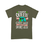 Flamingo Shirt Camper Queen Classy Sassy Smart Assy - Scotstee Shop