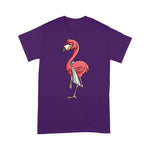 Flamingo Shirt Cool Broken Leg Flamingo Funny Fractured Shorebird Gift Broken Leg Shirt - Scotstee Shop