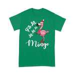 Flamingo Shirt Cute Pink Flamingo Santa Hat Merry Christmas - Scotstee Shop
