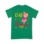 Flamingo Shirt Dad Of The Flamazing Girl Cute Flamingo Dad Birthday - Scotstee Shop
