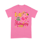 Flamingo Shirt Dad Of The Flamazing Girl Cute Flamingo Dad Birthday - Scotstee Shop