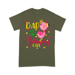 Flamingo Shirt Dad Of The Flamazing Girl Cute Flamingo Dad Birthday - Scotstee Shop