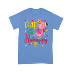 Flamingo Shirt Dad Of The Flamazing Girl Cute Flamingo Dad Birthday - Scotstee Shop