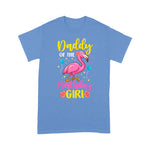 Flamingo Shirt Daddy Of The Birthday Girl Flamingo Party Family - Scotstee Shop