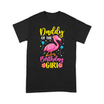 Flamingo Shirt Daddy Of The Birthday Girl Flamingo Party Family - Scotstee Shop