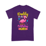 Flamingo Shirt Daddy Of The Birthday Girl Flamingo Party Family - Scotstee Shop