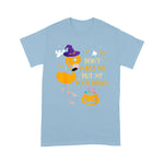 Flamingo Shirt Dont Make Me Put My Foot Down Flamingo Witch Hat Halloween Flamingo Halloween Shirt - Scotstee Shop