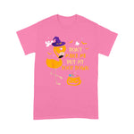 Flamingo Shirt Dont Make Me Put My Foot Down Flamingo Witch Hat Halloween Flamingo Halloween Shirt - Scotstee Shop