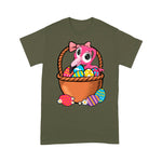 Flamingo Shirt Easter Flamingo Basket Eggs - Scotstee Shop