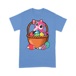 Flamingo Shirt Easter Flamingo Basket Eggs - Scotstee Shop