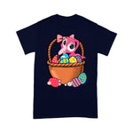 Flamingo Shirt Easter Flamingo Basket Eggs - Scotstee Shop