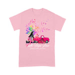 Flamingo Shirt Faith Hope Love Pumpkin Truck Tree Gnome Breast Cancer Faith Breast Cancer Shirts - Scotstee Shop