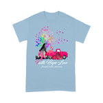 Flamingo Shirt Faith Hope Love Pumpkin Truck Tree Gnome Breast Cancer Faith Breast Cancer Shirts - Scotstee Shop