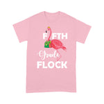 Flamingo Shirt Fifth Grade Flock Crew Pink Flamingo - Scotstee Shop