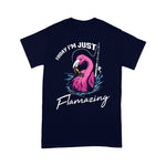 Flamingo Shirt Fishing Flamingo Angler Flamazing Cool Bird Fisherman Gift - Scotstee Shop