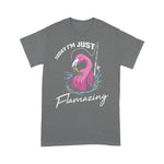 Flamingo Shirt Fishing Flamingo Angler Flamazing Cool Bird Fisherman Gift - Scotstee Shop