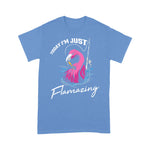 Flamingo Shirt Fishing Flamingo Angler Flamazing Cool Bird Fisherman Gift - Scotstee Shop