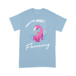 Flamingo Shirt Fishing Flamingo Angler Flamazing Cool Bird Fisherman Gift - Scotstee Shop
