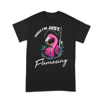 Flamingo Shirt Fishing Flamingo Angler Flamazing Cool Bird Fisherman Gift - Scotstee Shop