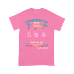 Flamingo Shirt Flamingo Apparently We're Trouble When We Are Together - Scotstee Shop