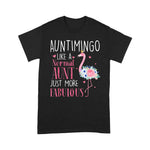 Flamingo Shirt Flamingo Auntimingo Like A Normal Aunt Gifts Funny Grandma - Scotstee Shop