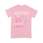 Flamingo Shirt Flamingo Auntimingo Like A Normal Aunt Gifts Funny Grandma - Scotstee Shop