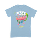 Flamingo Shirt Flamingo Aves Animal Lovers Gift Call The Flock Funny Bird - Scotstee Shop