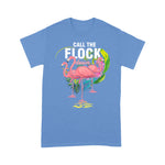 Flamingo Shirt Flamingo Aves Animal Lovers Gift Call The Flock Funny Bird - Scotstee Shop