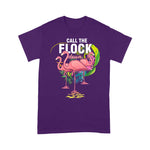 Flamingo Shirt Flamingo Aves Animal Lovers Gift Call The Flock Funny Bird - Scotstee Shop