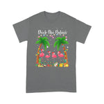 Flamingo Shirt Flamingo Christmas Deck the Palms Merry - Scotstee Shop
