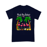 Flamingo Shirt Flamingo Christmas Deck the Palms Merry - Scotstee Shop