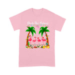 Flamingo Shirt Flamingo Christmas Deck the Palms Merry - Scotstee Shop