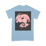Flamingo Shirt Flamingo Halloween Costume Moon Silhouette Flamingo Halloween Shirt - Scotstee Shop