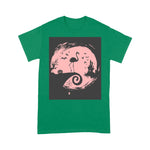 Flamingo Shirt Flamingo Halloween Costume Moon Silhouette Flamingo Halloween Shirt - Scotstee Shop