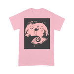 Flamingo Shirt Flamingo Halloween Costume Moon Silhouette Flamingo Halloween Shirt - Scotstee Shop