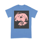Flamingo Shirt Flamingo Halloween Costume Moon Silhouette Flamingo Halloween Shirt - Scotstee Shop
