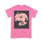 Flamingo Shirt Flamingo Halloween Costume Moon Silhouette Flamingo Halloween Shirt - Scotstee Shop
