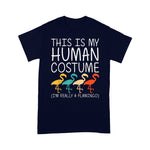 Flamingo Shirt Flamingo Halloween Human Costume Bird Animal Easy DIY Gift - Scotstee Shop