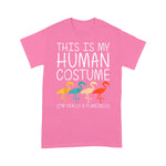 Flamingo Shirt Flamingo Halloween Human Costume Bird Animal Easy DIY Gift - Scotstee Shop