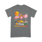 Flamingo Shirt Flamingo Halloween & Merry Christmas Happy Hallothanksmas Flamingo Halloween Shirt Flamingo Christmas Shirt - Scotstee Shop