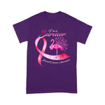 Flamingo Shirt Flamingo I'm A Survivor Butterfly Breast Cancer Awareness Breast Cancer Awareness t shirts - Scotstee Shop
