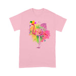 Flamingo Shirt Flamingo Mardi Gras Beads - Scotstee Shop
