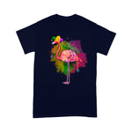 Flamingo Shirt Flamingo Mardi Gras Beads - Scotstee Shop
