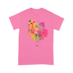 Flamingo Shirt Flamingo Mardi Gras Beads - Scotstee Shop