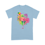 Flamingo Shirt Flamingo Mardi Gras Beads - Scotstee Shop