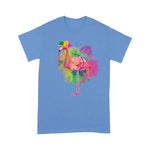 Flamingo Shirt Flamingo Mardi Gras Beads - Scotstee Shop